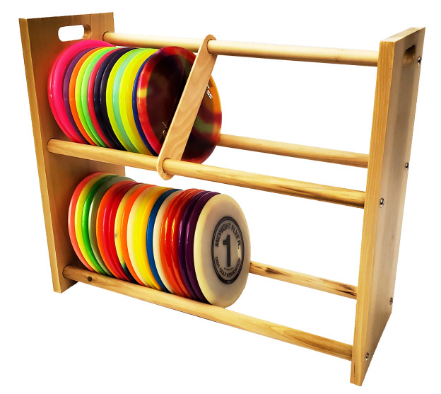 disc golf disc rack